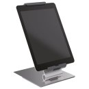 Tablet Holder Table, silber metallic 360° drehbar,...