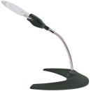 LED-Tisch-Standlupe mit flexiblem Halter, Ø 107...