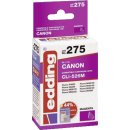 Edding Tinte 275 ersetzt Canon CLI-526M, 10 ml, magenta