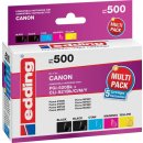 Edding Tinte 500 ersetzt Canon PGI-520/CLI-521BK/C/M/Y...