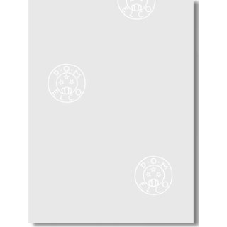 Briefpapier, DIN A4, 90g/qm , mit Wasserzeichen, für ansprucksvolle Korrespondenz, 500 Blatt, weiß