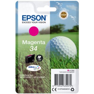Epson 34 Tintenpatrone magenta für WF3720DWF