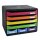 Schubladenbox Exacompta STORE-BOX MINI 7 Schubladen Harlekin