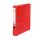 Ordner Recycolor, DIN A4, Kraftpapier, 50 mm, schmal, geklebtes Rückenschild, rot