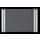 Türschild Clip 148 x 148 mm, silber, Inkl. doppelseitigem Klebeband und Schrauben
