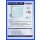 Magnethaftender Dokumentenhalter DIN A3, blau, Hartfolie, matt, dokumentenecht