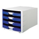Schubladenbox HAN IMPULS A4/C4 4 Schubladen offen...