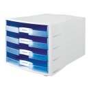 Schubladenbox HAN IMPULS A4/C4 4 Schubladen offen...