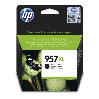 HP 957XL Tintenpatrone schwarz für OfficeJet Pro 77XX, 87XX, 82XX