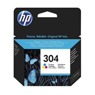 HP 304 Tintenpatrone color, 120 Seiten/5%, Inhalt 2 ml