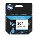 HP 304 Tintenpatrone farbig