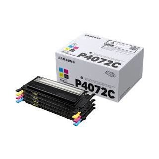 Toner Rainbow-Kit SU382A, für ca. 1.500 Seiten schwarz und  jeweils 1.000 Seiten C/M/Y