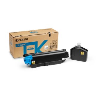 Kyocera TK-5280C Toner Cyan, ca. 11.000 Seiten - Original