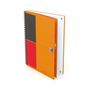 Collegeblock NOTEBOOK, Tablet-Format, B5, liniert, 80 Blatt, 90g/qm, Optik Paper