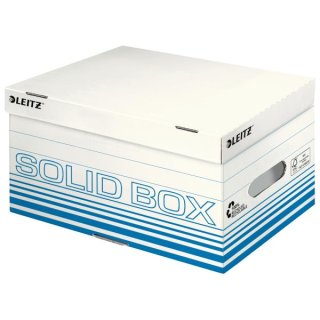 Archiv/Transportbox Solid hellblau Größe S, 370x195x265mm, bis 15 kg