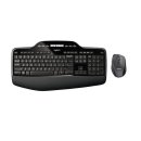 Logitech Cordless Desktop MK710, sw kabellose Tastatur...