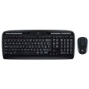 Tastatur-Maus-Set MK330 schwarz kabellos,...