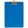 Klemmbrett MAULflexx, DIN A4, aus biegsamem 2-Schicht-Polypropylen, einschiebbarer Aufhängeöse, Bügelklemme mit Griffmulde, Größe: 31,5 x 22,5 x 1,2 cm, blau