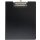 Schreibmappe MAULflexx, DIN A4, aus biegsamem 2-Schicht-Polypropylen, einschiebbarer Aufhängeöse, Bügelklemme mit Griffmulde, Größe: 31 x 24 x 1,3 cm, schwarz