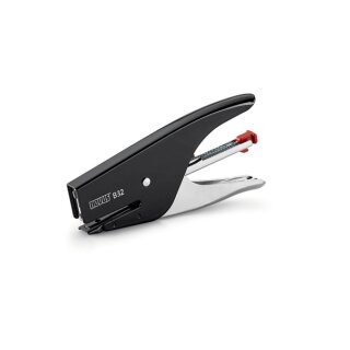 NOVUS Heftzange B 32, schwarz, Heftleistung: 15 Blatt, Heftklammerntyp: No.10, Einlegetiefe: 40 mm, Metallgerät