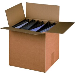 Ordnerversandkarton Innenmaß: 325 x 290 x 325 mm, VE = 10 Stück, braun