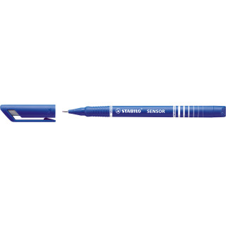 Tintenfeinschreiber sensor fine, Strichstärke 0,3 mm, blau