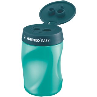 STABILO EASYsharpener 3-in-1 Dosenspitzer Rechtshänder, petrol