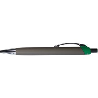 Senator Druckkugelschreiber, Strichstärke: M, Großraummine G2,  Endstopfen = Schreibfarbe, dokumentenechte Tinte, grün