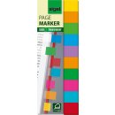 Haftmarker, Folie, Multicolor, 44 x 12,5 mm, 10 Farben im...