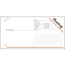 Sigel Kurzmitteilung/Kurzbrief, 1/3 A4 quer, mit...