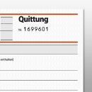 Sigel Quittungen SD121 DIN A6 quer, selbstdurchschreibend, 2 x 50 Blatt, fortlaufende Nummerrierung, 1.+2. Blatt bedruckt