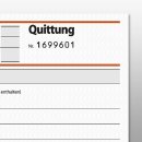 Quittung inkl. MwSt., DIN A6 quer, selbstdurchschreibend, 2 x 50 Blatt, 1.+2. Blatt bedruckt