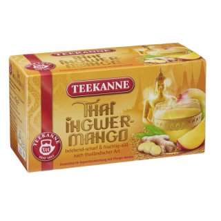 Ländertee Thai Ingwer-Mango, 20 Portionsbeutel à 2,25 g