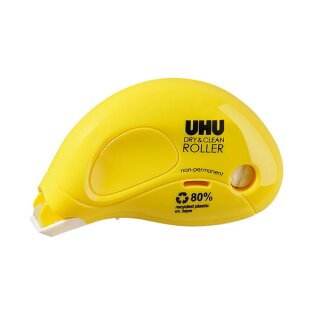 Kleberoller UHU DRY & CLEAN wiederablösbar, 8,5 m x 6,5 mm - Einwegroller