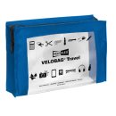 Velobag Travel A5, 230x160, blau PVC-Folie transparent...
