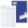 Zweckform Inventurbuch 1101 A4, 50 Originale, 50 Blatt