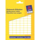 Vielzweck-Etiketten, 16 x 9 mm, weiß,  permanent, 1...
