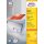Universal-Etiketten, Inkjet, Laser s/w, Farblaser, permanent, 105 x 42,3 mm, weiß, 1 Packung = 100 Blatt =1400 Stück