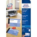 Visitenkarten, weiß, 260g mit InkJet bedruckbar 85...