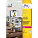 Wetterfeste Folienetiketten, 99,1 x 67,7 mm, matt,...