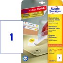 Universal-Etiketten, bedruckbar, ablösbar, 210 x...