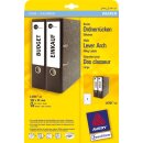 Ordneretiketten, Inkjet, Laser s/w + Farbe, kurz/breit,...