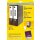 Ordneretiketten, Inkjet, Laser s/w + Farbe, kurz/breit, weiß, 192 x 61 mm, permanent,  1 Packung =  100 Blatt = 400 Stück