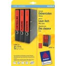 Ordneretiketten Inkjet,Laser s/w + Farbe, permanent...