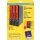 Ordneretiketten Inkjet,Laser s/w + Farbe, permanent kurz/schmal, rot, 192 x 38 mm, 1 Packung = 20 Blatt = 140 Stück