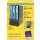 Ordneretiketten Inkjet,Laser s/w + Farbe, kurz/schmal, blau, permanent, 38 x 192 mm, 1 Packung =  20 Blatt = 140 Stück
