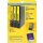 Ordneretiketten Inkjet,Laser s/w + Farbe, permanent, kurz/schmal, gelb, 38 x 192 mm, 1 Packung = 20 Blatt = 140 Stück