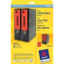 Ordneretiketten Inkjet,Laser s/w + Farbe, permanent,...