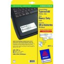 Typenschild Etiketten, silber, 210 x 297 mm, für...