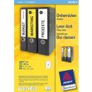 Ordneretiketten Inkjet,Laser s/w + Farbe, permanent,...